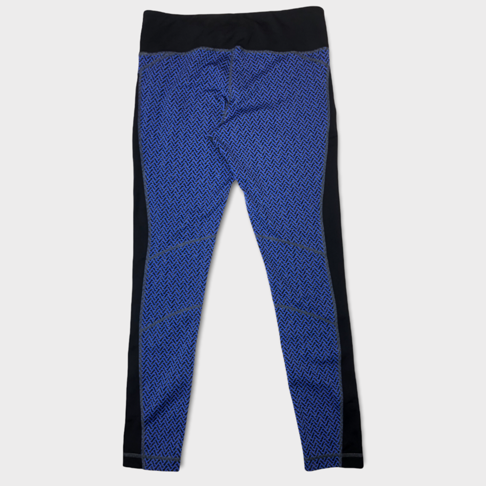Kirkland Signature Blue Mid Rise Athletic Leggings Women’s Size Medium